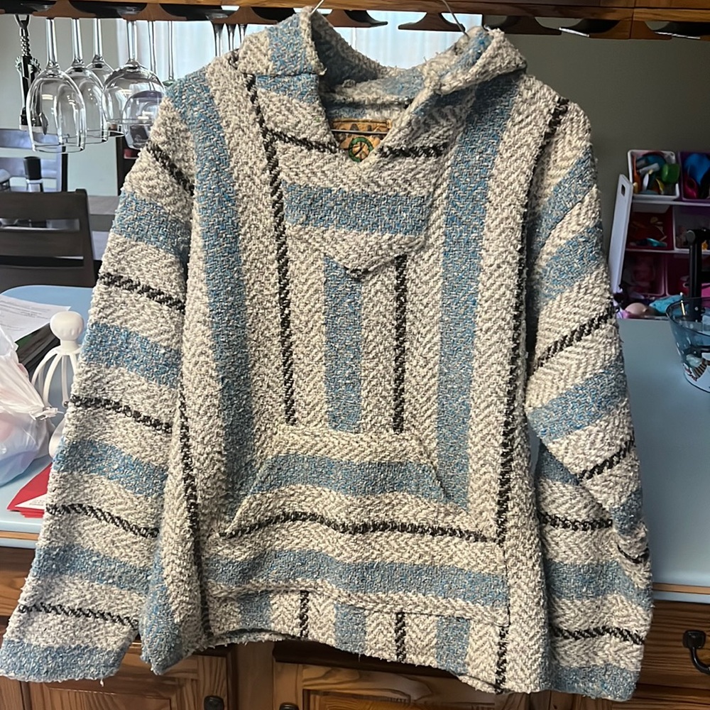 Baja joe hooded top